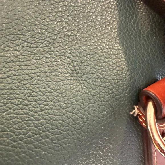 Dooney & Bourke Forest pebble grain satchel with matching wallet - Picture 7 of 13